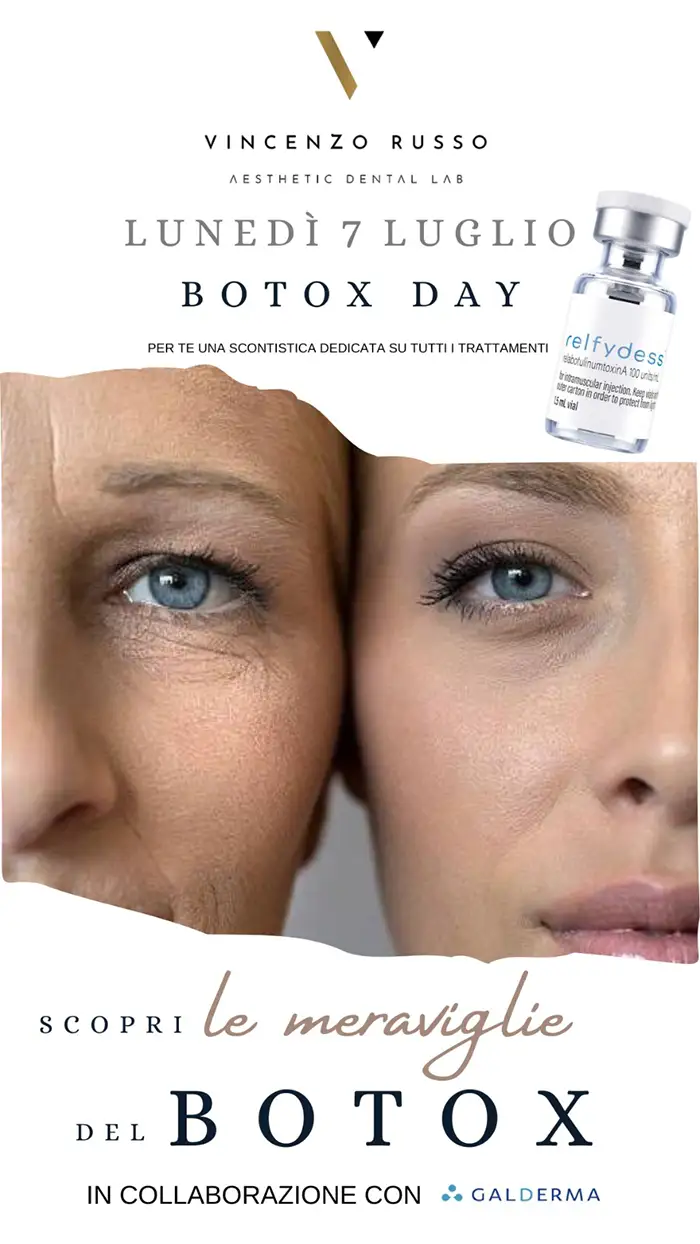Botox Day - 7 luglio 2025 - Dr Vincenzo Russo